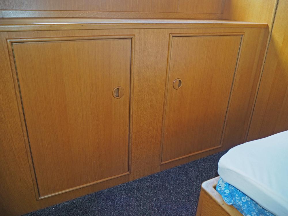 Achterkajuit, Accommodatie